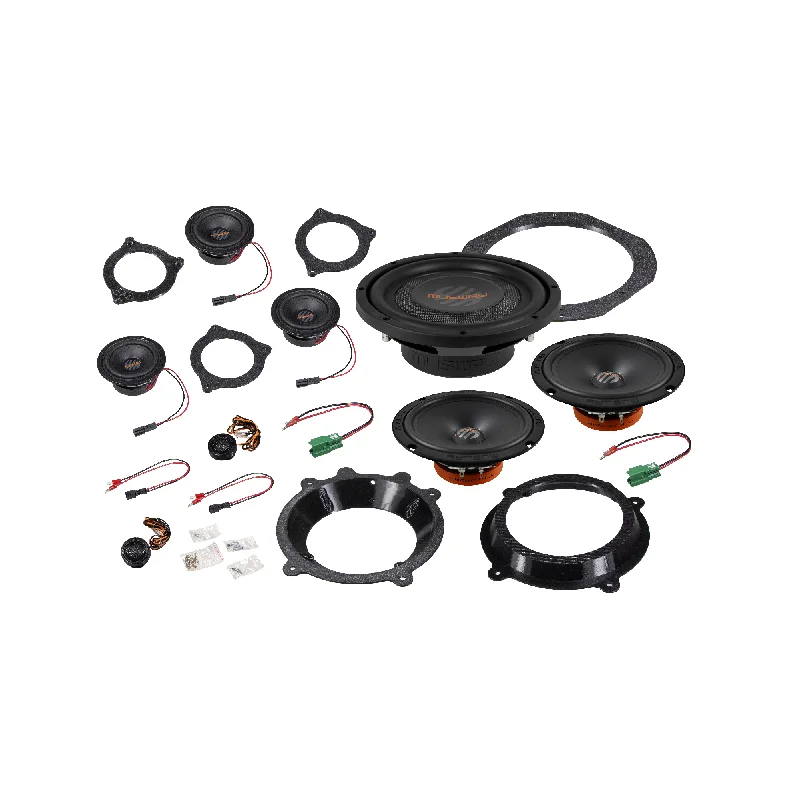 Altavoces Musway TES3YSET1 para Tesla, 6,5", vías separadas