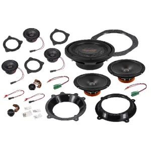 Altavoces Musway TES3YSET1 para Tesla, 6,5", vías separadas