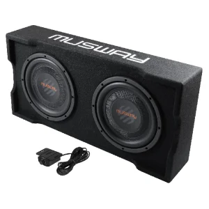 Subwoofer Musway MF210A, 25cm, auto amplificado