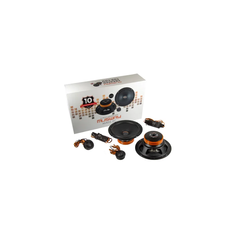 Altavoces Musway MAE6.2C, 16,5cm, 2 vías separadas