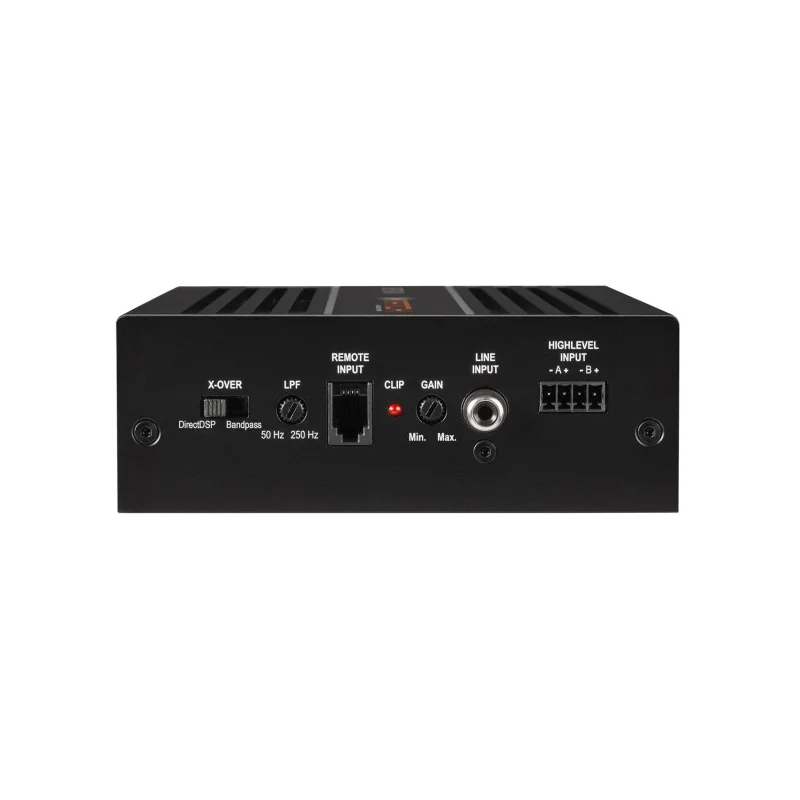 Amplificador Match UP 1FX, mono canal por detrás.