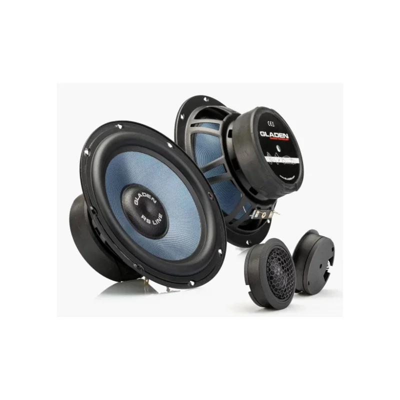 Altavoces Gladen Audio RS 165 Speed G2, 6,5", vías separadas