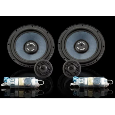 Altavoces Gladen Audio RS 165 Speed G2, 6,5", vías separadas