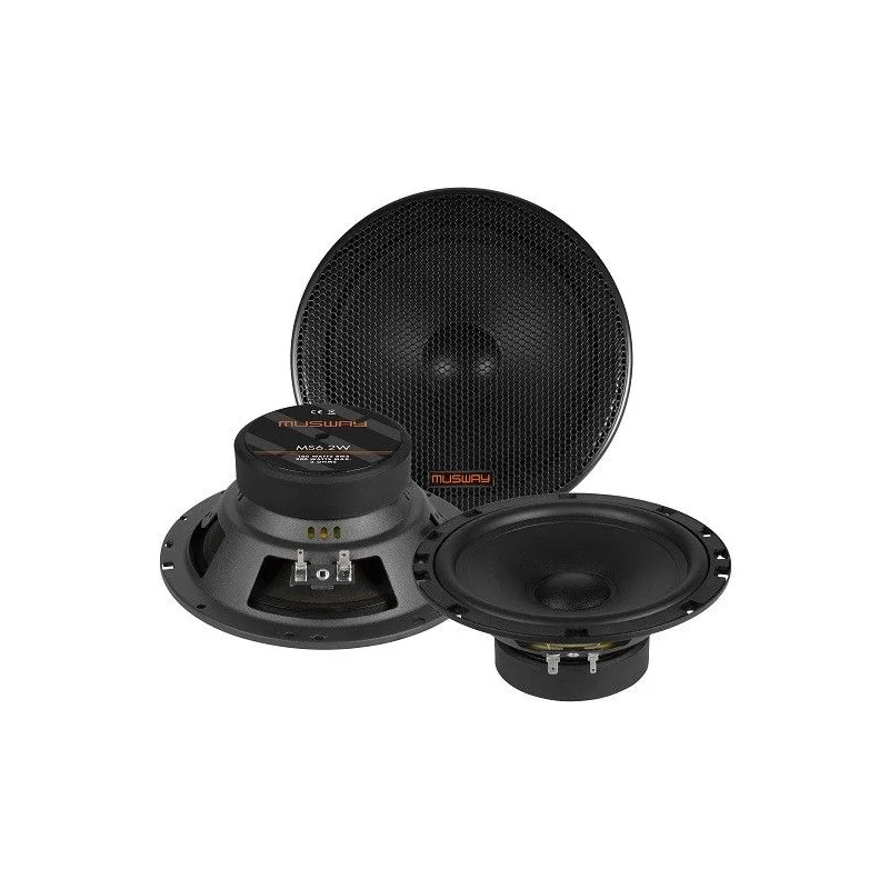 Altavoz Musway MS6.2W, Woofer 6,5", 100W RMS, 200W Max