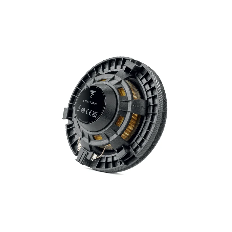 Parte trasera de los altavoces Focal ISMBZ100V2 de 4" (10cm) para Mercedes Benz