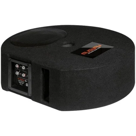 Subwoofer Musway MW300Q, 6X9", auto amplificado, con caja Bass reflex