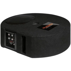 Subwoofer Musway MW300Q, 6X9", auto amplificado, con caja Bass reflex