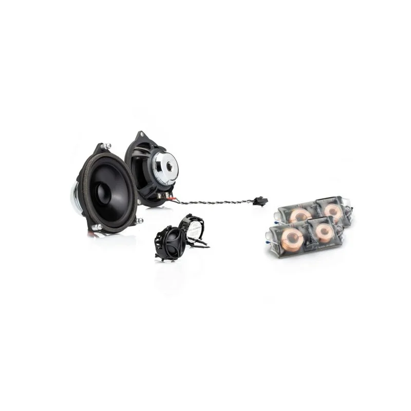 Kit de altavoces Gladen Audio ONE100.2BM de 4" para Mercedes Clase C, E, GLC