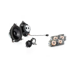Kit de altavoces Gladen Audio ONE100.2BM de 4" para Mercedes Clase C, E, GLC