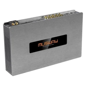 Amplificador Musway M10, clase D, 10 canales con DSP de 14 canales
