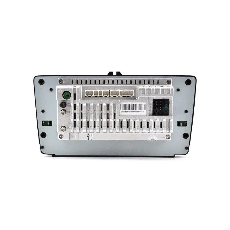 Radio navegador para Skoda Octavia II, Fabia, Superb, 2007 2014, parte trasera