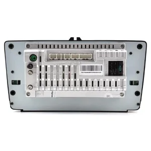 Radio navegador para Skoda Octavia II, Fabia, Superb, 2007 2014, parte trasera
