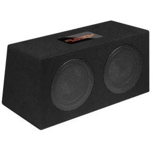 Subwoofer Musway MR208Q, 8" doble con caja Bass Reflex con 400 vatios RMS, 800 vatios máx.