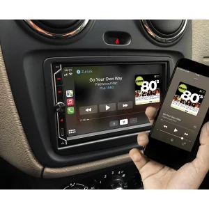 Radio monitor universal ESX Audio VMX700DAB, conectividad con smartphone