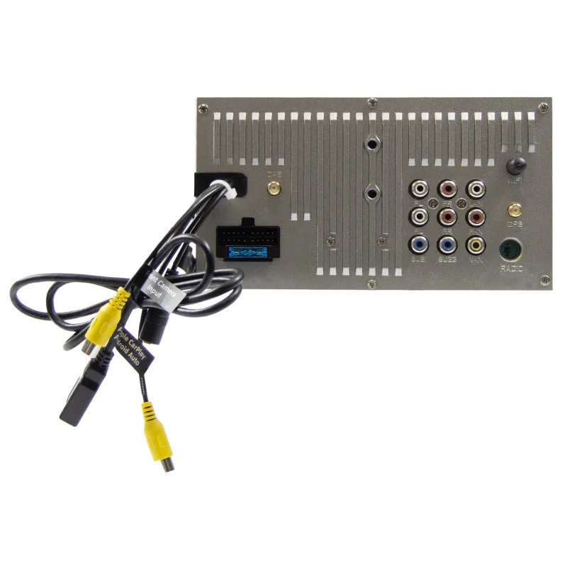 Monitor universal ESX Audio VMX700DAB por detrás