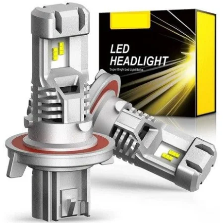 Bombillas led 9008/H13 60 W, doble haz, 6500 K