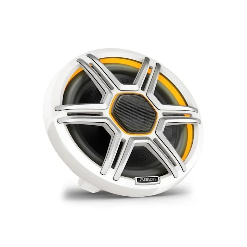Altavoces marinos blancos 7.7" con luz LED