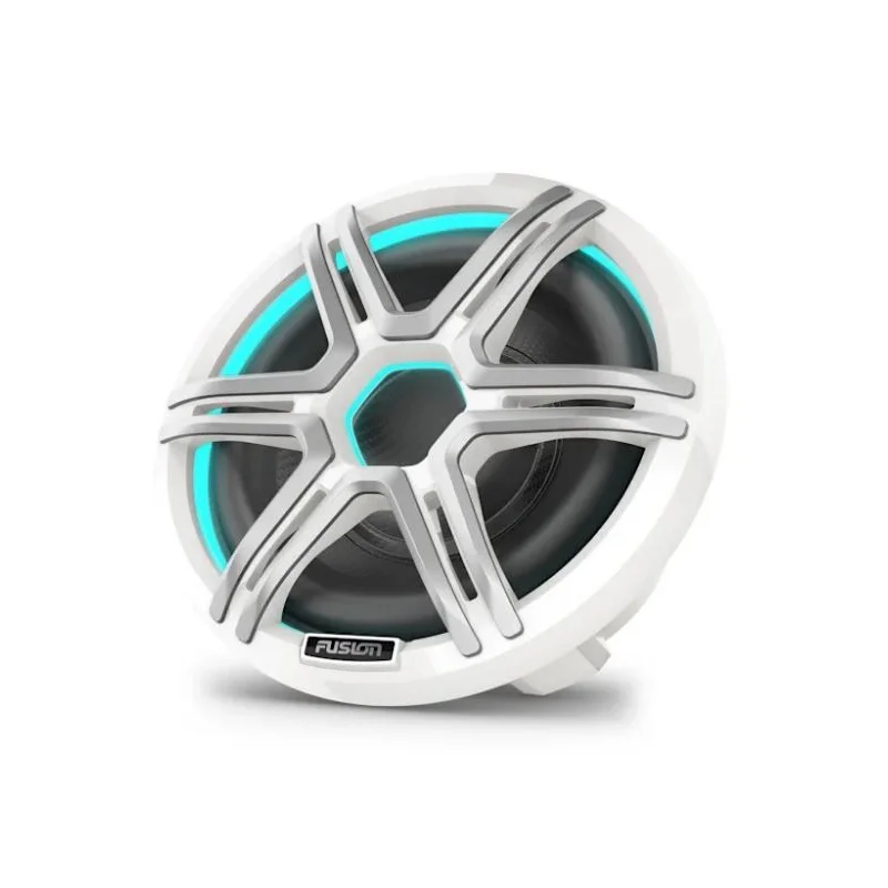 Subwoofer marino blanco de 10" Fusion Apollo con LED