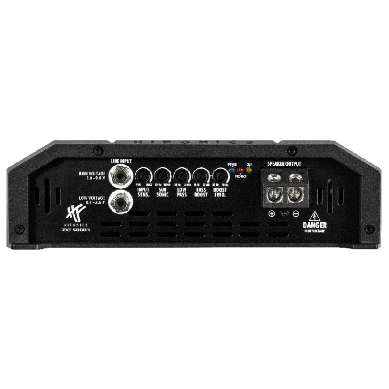 Amplificador Hifonics ZXT5000/1, mono canal, digital Ultra clase D.