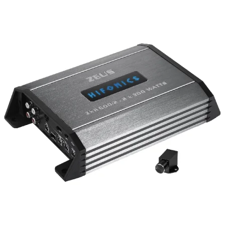Amplificador Hifonics ZXR600/2, de 2 canales , digital, clase D.