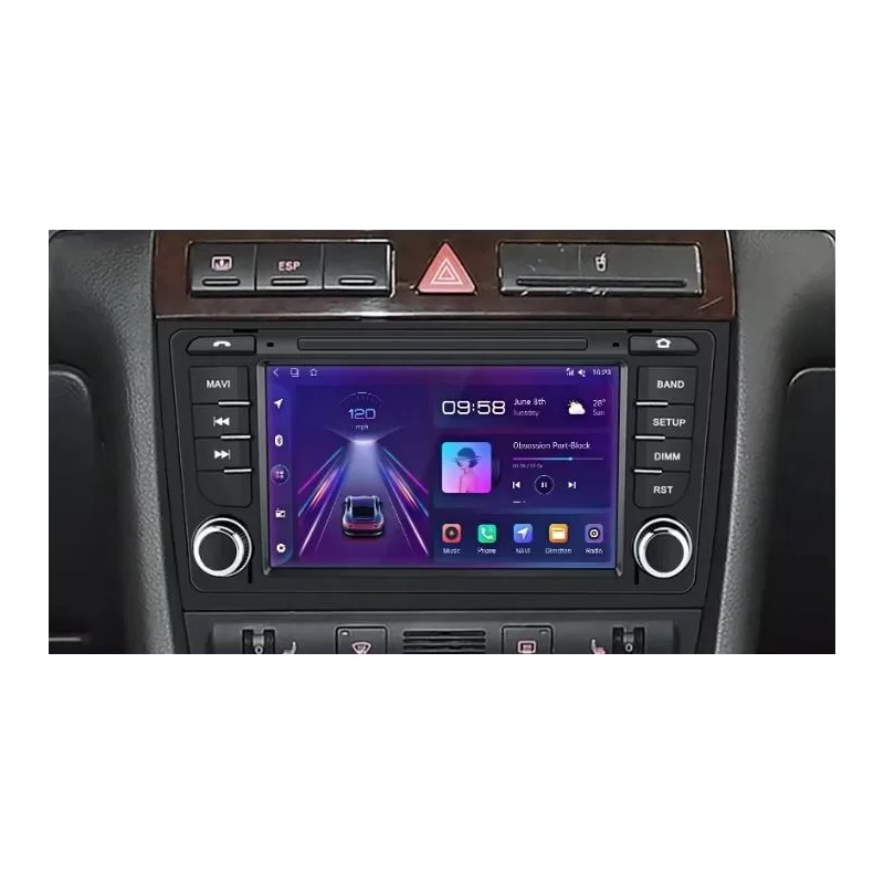 Radio navegador Audi A6, S6, RS6 1997 2004