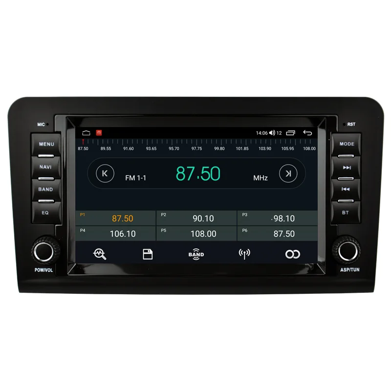 Radio navegador Mercedes clase ML W164, GL X164, año 2005 2012