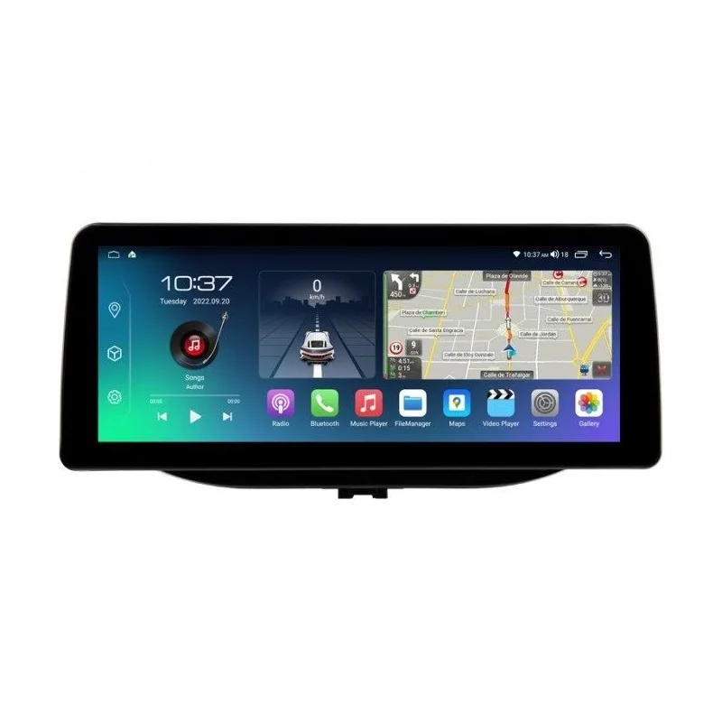 Radio navegador para Hyundai i30, año 2017, pantalla de 12.3"