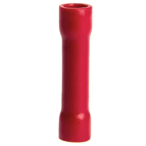 Empalme aislado Rojo BV 1.25, tamaño 0.5 1.5