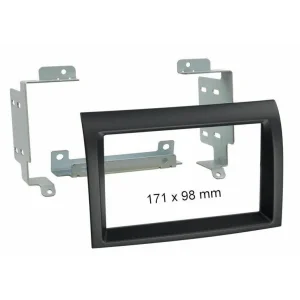 Marco radio Fiat Ducato, Citroen Jumper, Peugeot Boxer, 2DIN, negro mate
