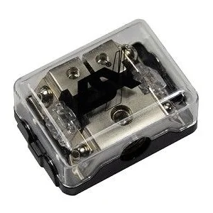 Distribuidor portafusible con 1 entradas de 50mm y 2 salidas de 25mm