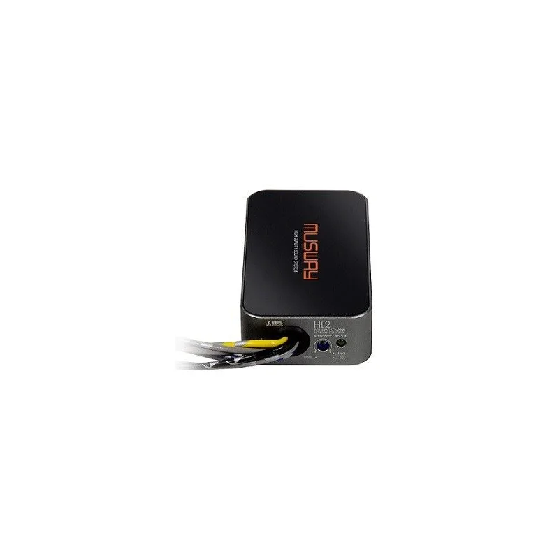 Convertidor Musway HL2, medidas 70x35x130mm