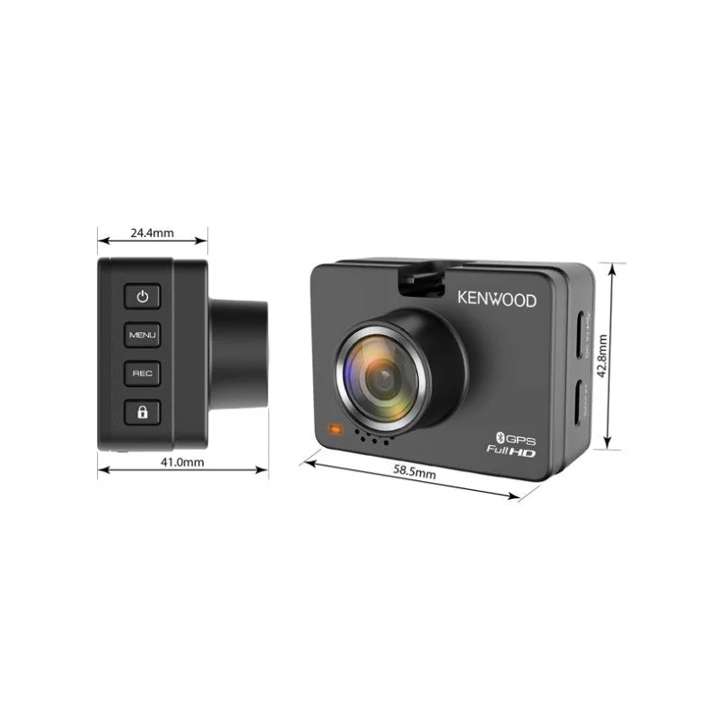 Kenwood DRV A310W, full HD. Medidas