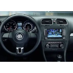Marco de 9" para sustitución de radio en Volkswagen Golf VI 2008 2012, original