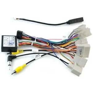 Conectores radio navegador TYG2187, Toyota Land Cruiser, Prado KDJ 150, año 2018 en adelante