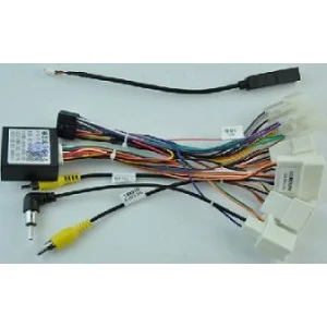 Cableado para instalación de radio navegador Toyota Land Cruiser Prado (2014 2017)