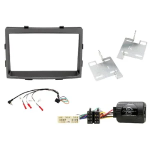 Marco radio Ssangyong Rodius 2013 2018, kit de instalación con interface y cable multilead