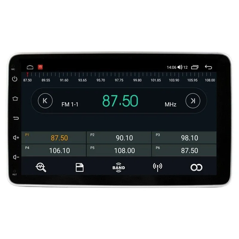 Radio navegador 9" específico para Fiat Tipo, año 2016 2019