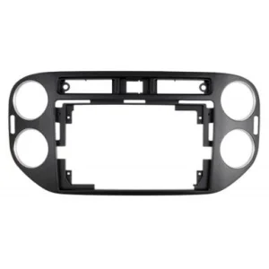 Marco negro radio 9" Volkswagen Tiguan 2008 2011, Tiguan restyling 2011 2016