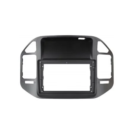 Marco para radio con pantalla de 9" Mitsubishi Montero / Pajero 2002 2007 Color Negro