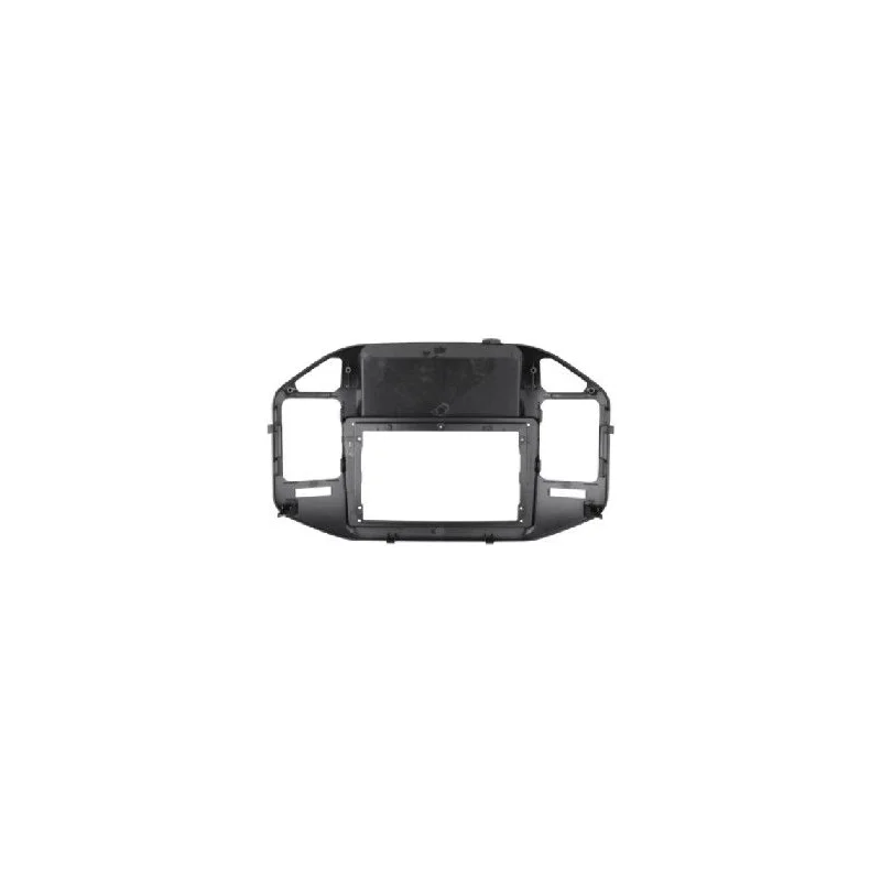 Marco para pantalla de 9" para Mitsubishi Montero / Pajero 2002 2007 Color Negro