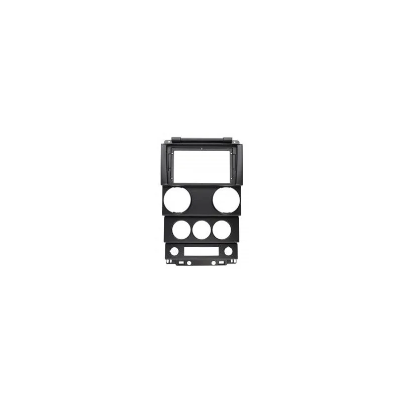 Marco radio con pantalla de 9" para Jeep Wrangler 2006 2011 sin elevalunas automático