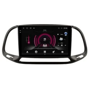 Radio navegador, específico Fiat Doblo, 2015 2020, Carplay & Android Auto, Android 14