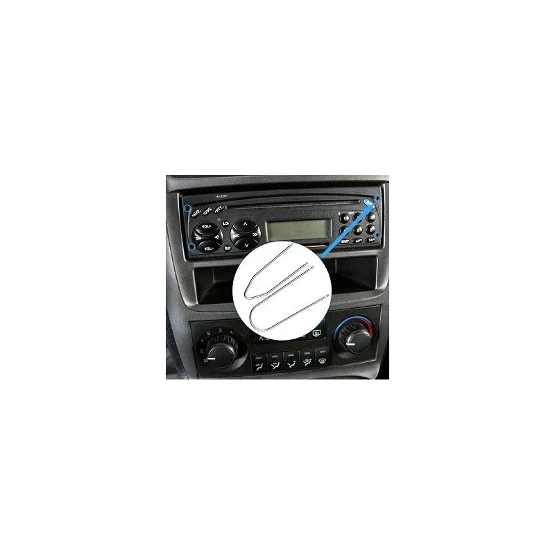 Llave para extracción radios OEM