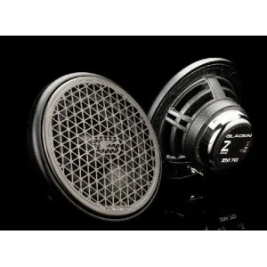 Gladen Audio ZETA 70 Black, woofers de 70mm, rejilla negra