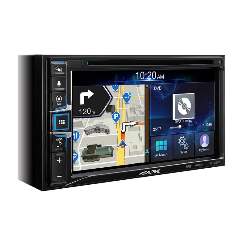 Alpine INE W611DU Sistema de navegación 6.5" para campers/autocaravanas con Android Auto y Apple CarPlay