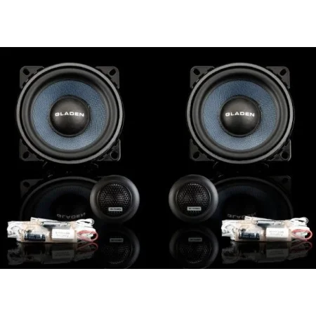 Altavoces Gladen Audio Alpha100G2, de 4", vías separadas