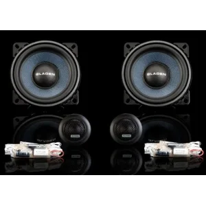 Altavoces Gladen Audio Alpha100G2, de 4", vías separadas