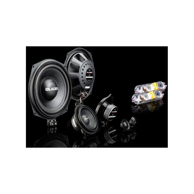 Gladen Audio ONE201BMWALPHA, conjunto de altavoces para BMW