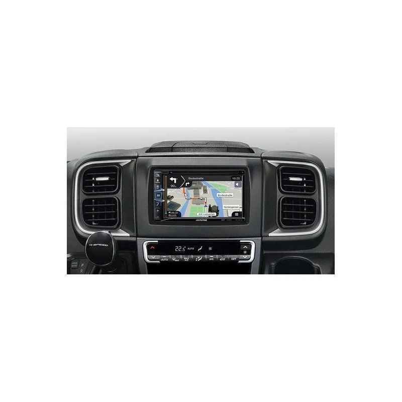 Alpine INE W611DU8 sistema de navegación específico para Fiat Ducato III Versión 8 con pantalla 6,5"