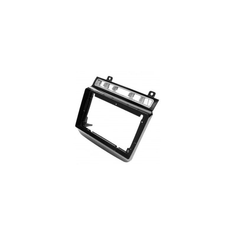 Marco frontal Volkswagen Touareg 2010 2015, para radio Andoir con pantalla de 9"